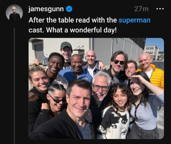 James Gunn Konfirmasi Jadwal Produksi Film Superman: Legacy, Bakal ... James Gunn Has A Good Reason For Why Superman Is Coming To Digital So Soon